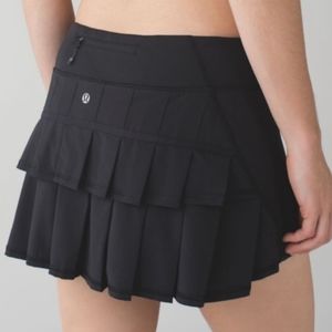 Lululemon pace setter skort in 10 tall